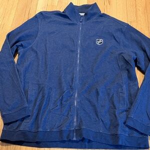 Johnnie-O Holten Midnight Navy NHL Full Zip Jacket Sz XL